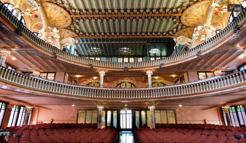 Visiting El Palau de la Musica Catalana