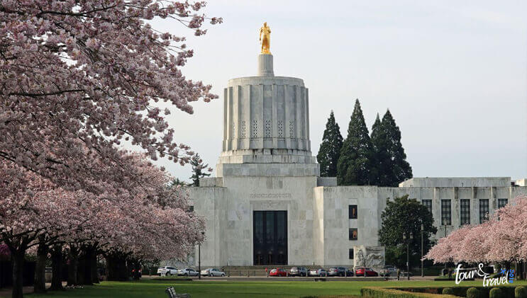 State Capitol Of Oregon image