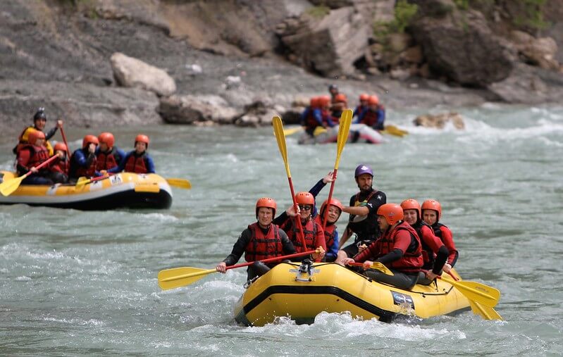 river rafting Arunachal