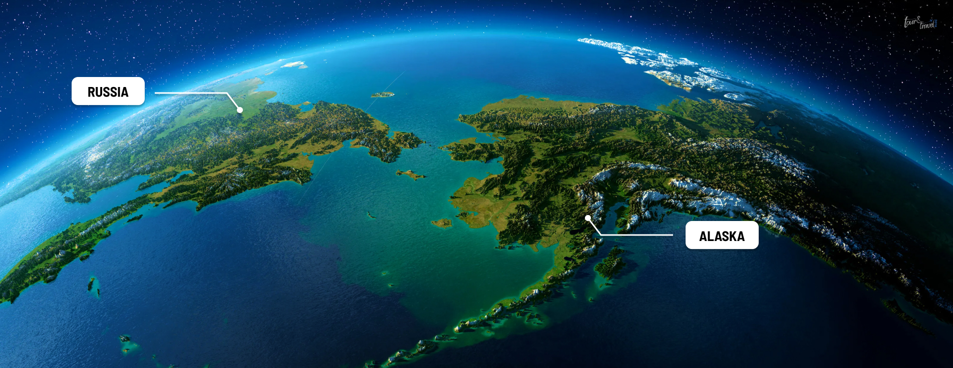 Russia earthquake how far from alaska