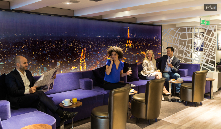Star Alliance Lounge at Paris Charles de Gaulle