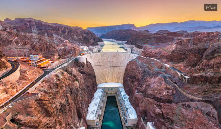 The Hoover Dam, Nevada, United States
