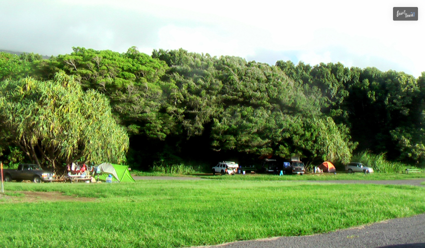 Kipahulu Campground in Haleakala National Park