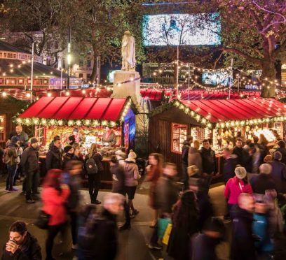 Leicester Square’s Glittering Christmas Market Is Returning To London