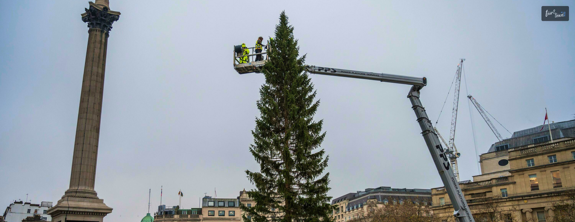 World's Most Famous Christmas Tree Has Reached Trafalgar Square