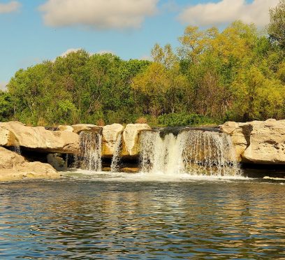 waterfalls in Texas