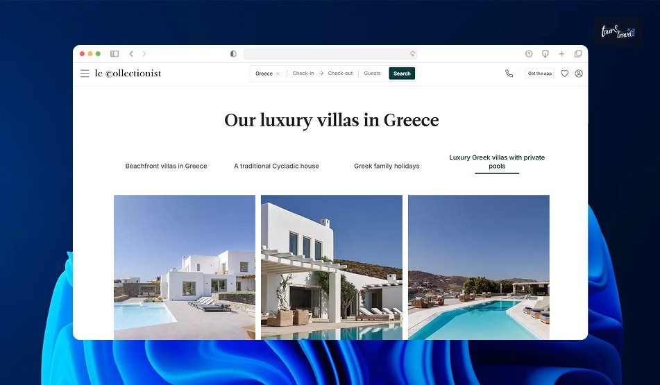select the kind of villa you want