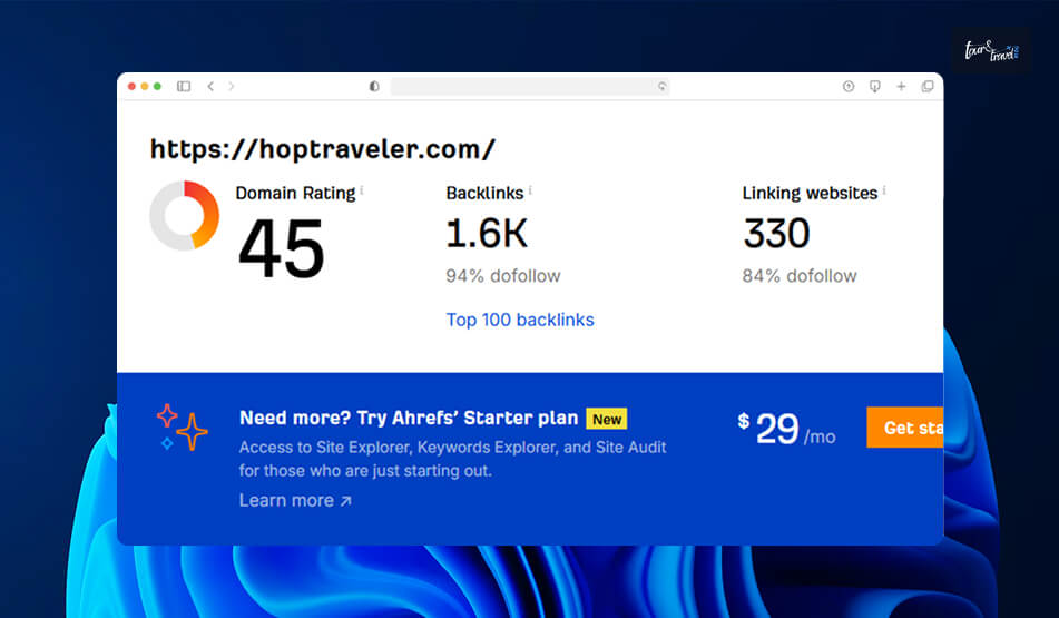 How Does HopTraveler.com Score On The EEAT Parameter And Online Presence