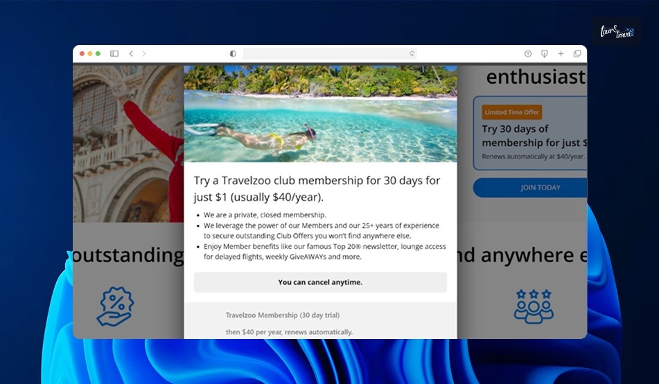 How To Join Travelzoo