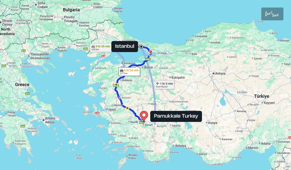 How To Reach Pamukkale Turkey From Istanbul