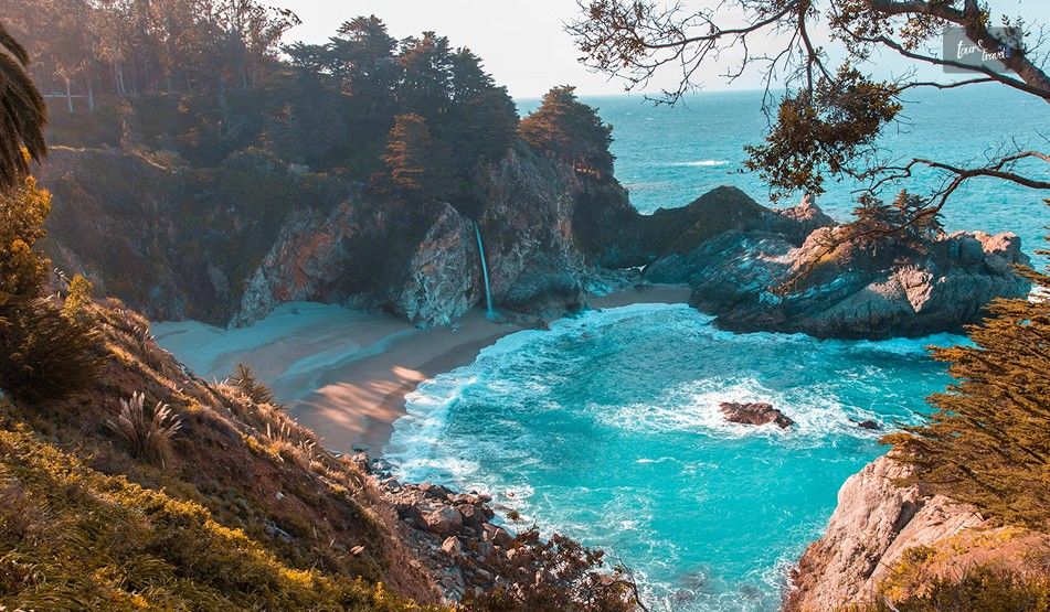 Mc Way Falls Big Sur