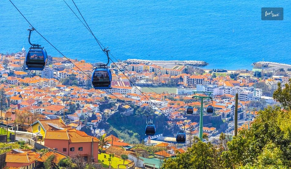 Take A Cable Car To Monte For A Wonderful View Of The Funchal Coastline