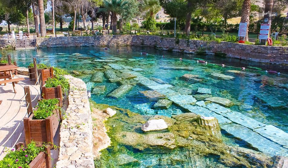 Taking A Bath In Cleopatras Pool