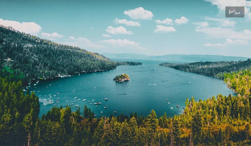 Lake Tahoe California And Nevada Border
