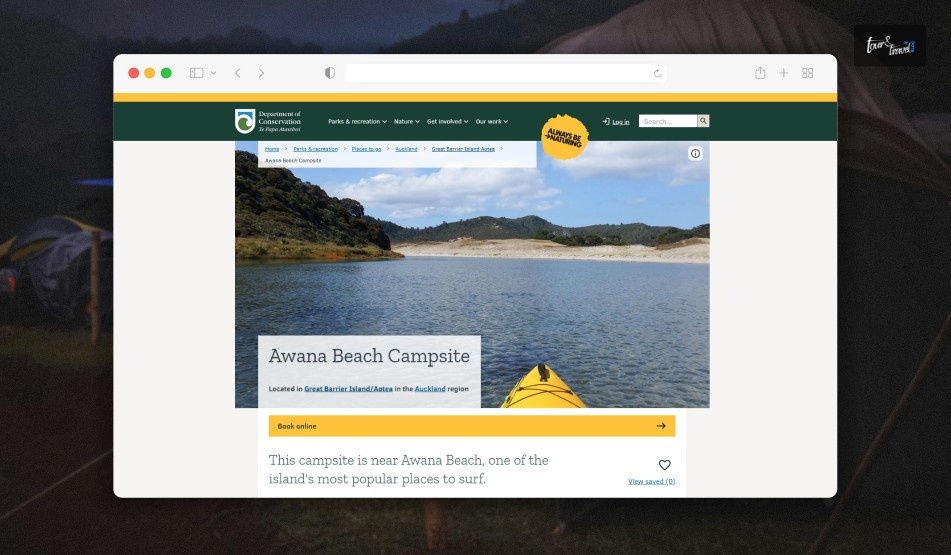 Awana Beach Campsite