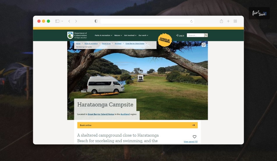Harataonga Campsite