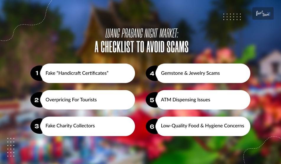 Luang Prabang Night Market A Checklist To Avoid Scams