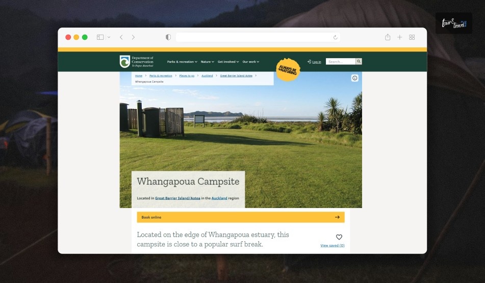 Whangapoua Campsite