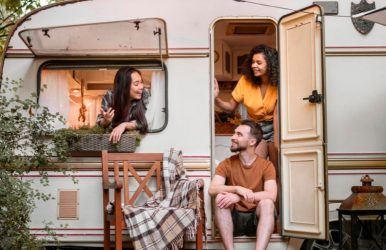 holiday caravan in Lincolnshire