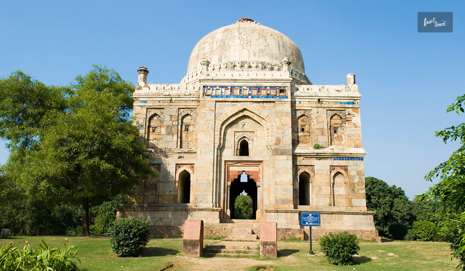 The Sheesh Gumbad In The Centre