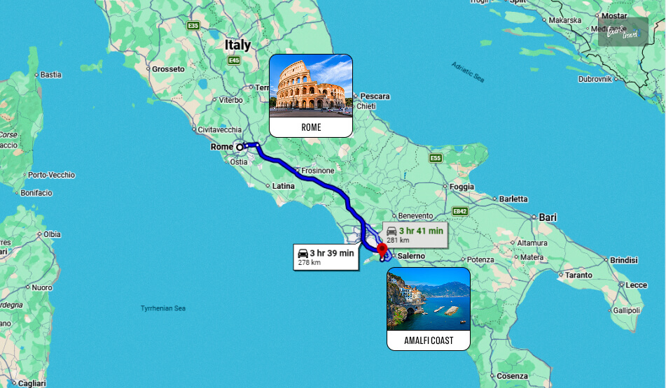 A Few Things To Remember Before Planning A Rome To Amalfi Coast Trip