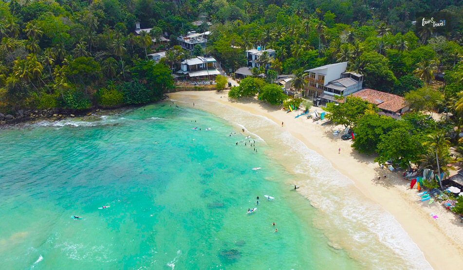 Visiting The Hiriketiya Beach