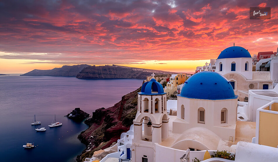 Clicking Photos Of The Blue Domes