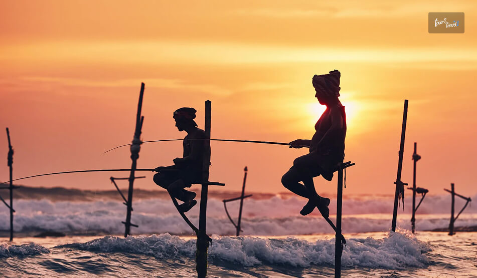 Witness The Iconic Stilt Fishermen Of Koggala