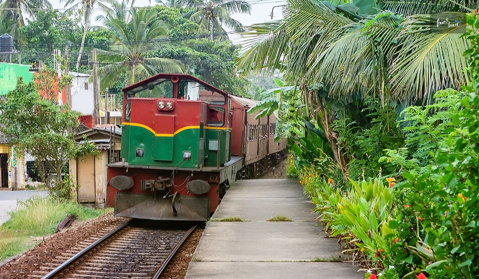 The Train Journey From Colombo To Hikkaduwa