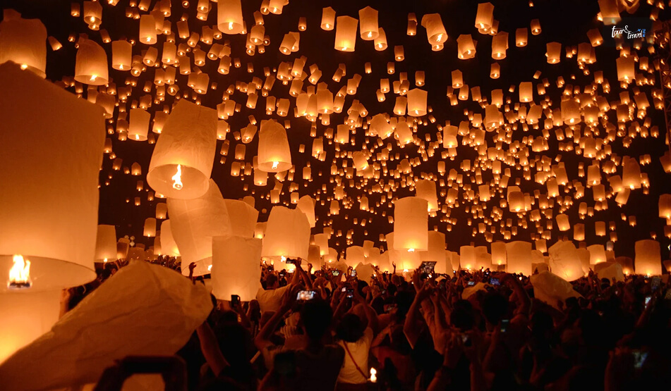 Yi Peng Lantern Festival Thailand