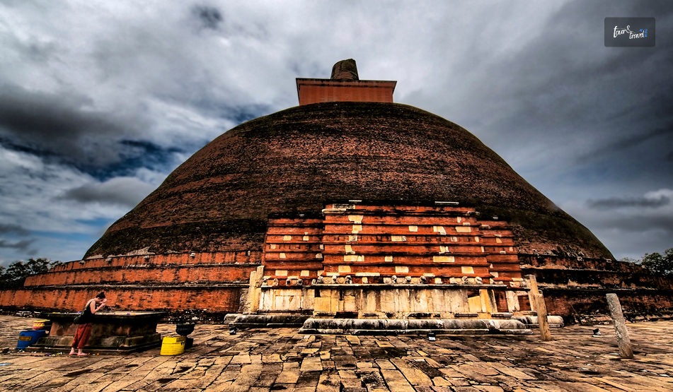 Jetavanaramaya: Standing Before The Tallest Brick Stupa In Anuradhapura